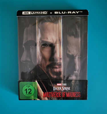 Doctor Strange Multiverse of Madness 4K Ultra HD + Blu-ray Limited Steelbook 