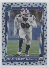 2021 Panini Donruss Optic Rated Rookie Stars Prizm Carlos Basham Jr Boogie h6d
