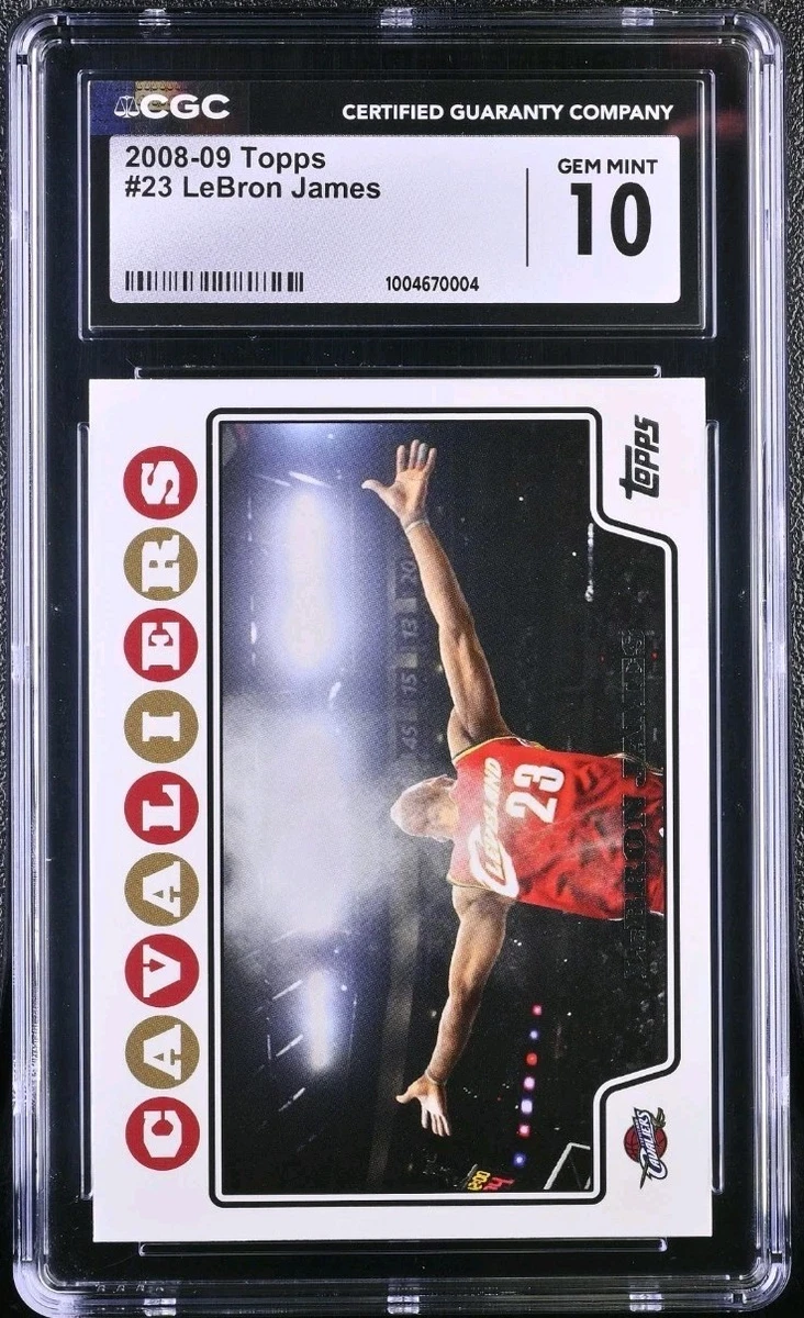 Topps LeBron James Season Basketball Trading Cards 2008-09 for