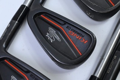 Cobra King Forged CB/MB 2019 Black Eisen / 4-PW / Stiff Flex KBS Tour C-Taper