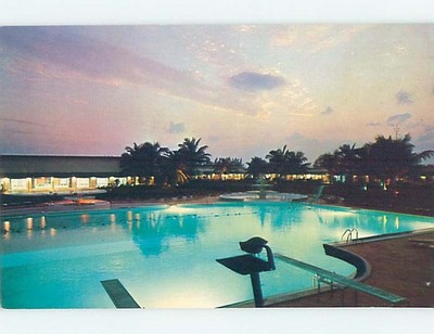 Pre-1980 SWIMMING POOL AT HOTEL West End - Grand Bahama Island Bahamas F6224@