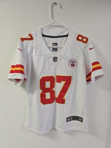 Kansas City Chiefs Travis Kelce #87 Nike NFL Jersey Women’s Size L STITCHED
