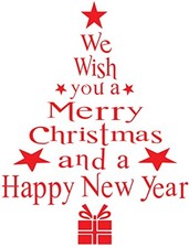 Window Stickers Christmas Tree Clings Snowflake Reindeer Christmas Tree on Door