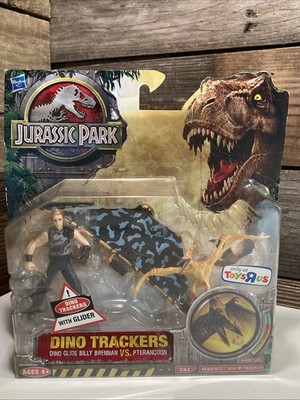 Jurassic Park Dino Trackers Dino Glide Billy Brennan Vs Pteranodon Figures NEW