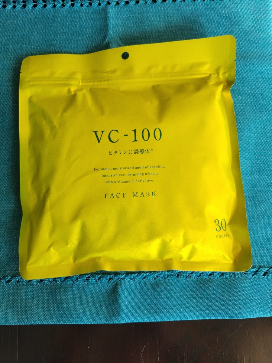 Japanese VC-100 Premium Care Face Mask, 30 Sheets | eBay