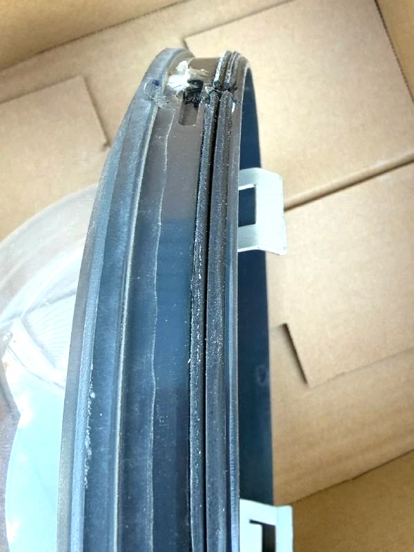 Lot of 2 Pelco LD6PB-1 Spectra Enhanced IK10 Pendant CLR Camera Lower Dome - Image 4 of 4