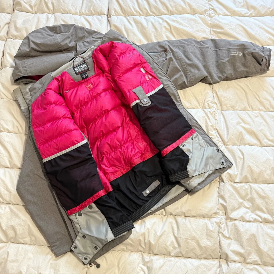PRISTINE Outdoor Research Pertex Shield+Down Ski Snowboard Jacket, Women's Large - Image 4 of 4