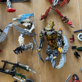 Lego Bionicle Lot Parts Pieces Vintage
