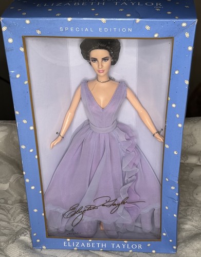 Mattel 2000 Elizabeth Taylor White Diamonds Special Edition 12" Doll NRFB