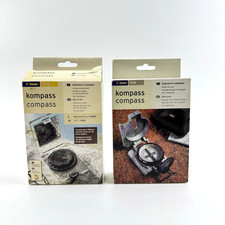 Tchibo TCM Compass Set | Map Compass & Walking Compass | Outdoor Hiking