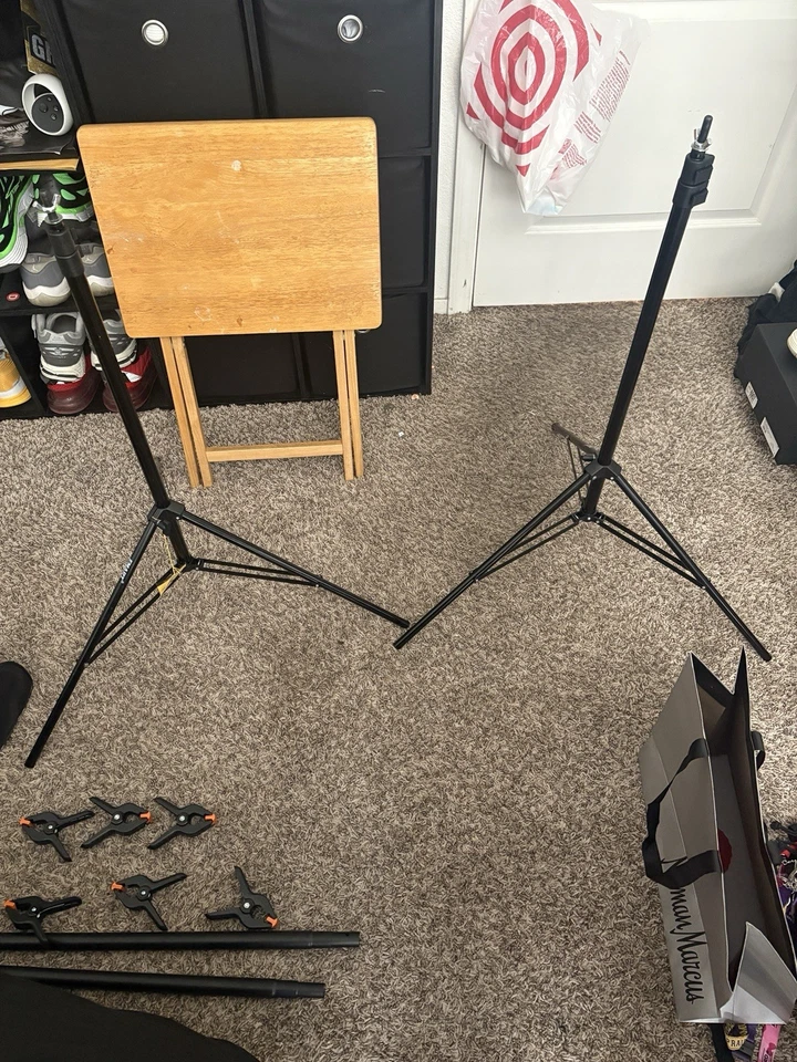 Emart Photo Video Studio Backdrop Support System Kit with Carry Bag - Image 3 of 4