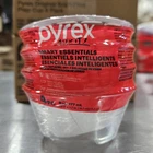 Pyrex Custard Cups Prep Bowls 4 Pack 6 oz Glass Dishes Mix It Smart Essentials