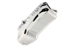 Finned Aluminum Oil Pan For Chevy Sbc 262400 Stock Capacity 19862002-chrome