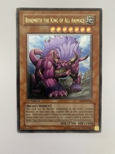 YuGiOh! Behemoth The King of All Animals FET-EN014 Ultimate Rare 1st* Ed