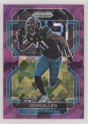 2021 Panini Prizm Purple Ice Prizm 74/225 Josh Hines-Allen Josh Allen #15 0q3