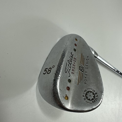 Coin De Golf (wedge) Titleist Vokey BV SM58-08 - Loft 58°, Bounce 8, Shaft S200 Noir, Occasion