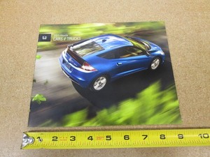 2011 Honda Full Line sales brochure 12pg ORIGINAL Accord Civic Element Pilot