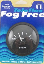 SeaStar Teleflex 62728P Pro Series Fog Free Trim Panel Gauge For Yamaha 2