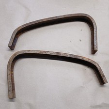 1935-1936 Ford Pickup Rear Fender Braces Brackets Truck Pair