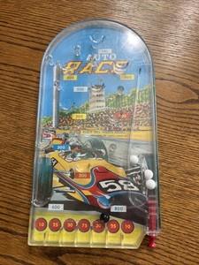 1970s Auto Race handheld pinball game