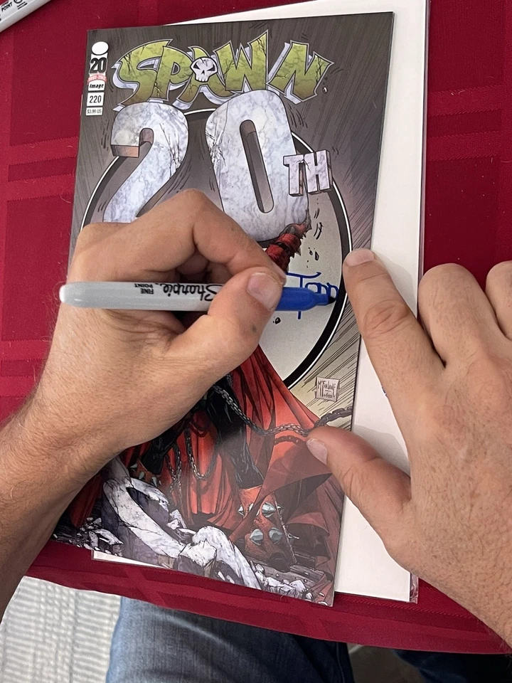 Todd McFarlane SIGNED Spawn #220 (Cover A) [2012] **Dedication Available** - Image 2 of 4