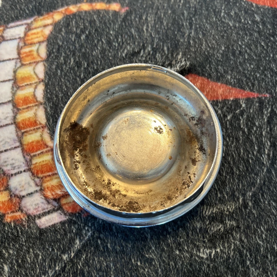 TRU TRUE RAKE Holograma Alambre Rueda Centro Tapa Buje Cubierta METAL CROMADO 3.50" OD Z Foto 3 de 4