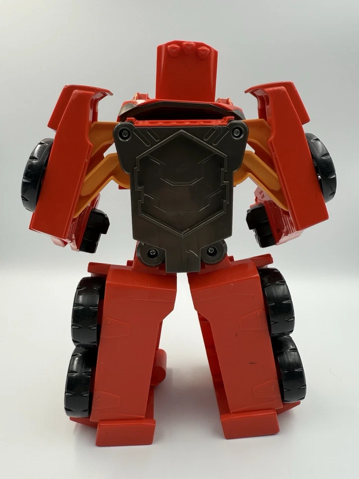 Фигурка Playskool Heroes Tranformers Rescue Bots Heatwave 9,5 дюйма пожарная машина - Изображение 3 из 4