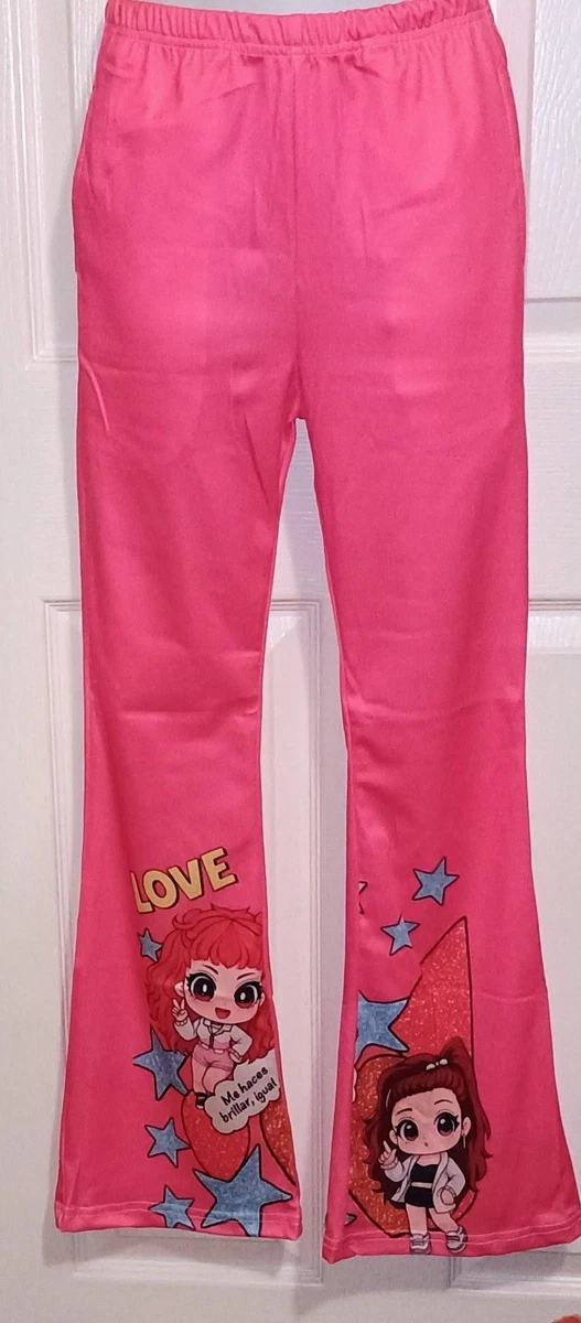 Legging Fille Day & Night Taille 10/12 Ans Rose Et Blanc Rayé – Neuf Avec étiquettes