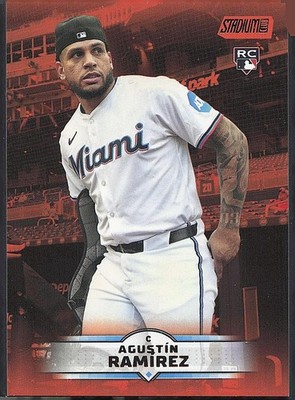 2025 Stadium Club #108 Agustín Ramírez Bronze Foil Rookie BZ17