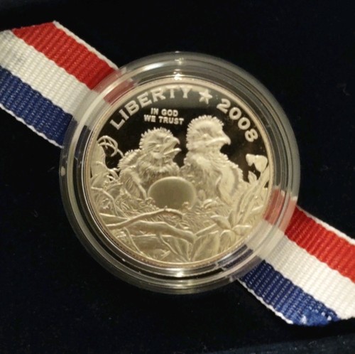 2008 S Bald Eagle US Commemorative Half Dollar OGP COA - Picture 4 of 10