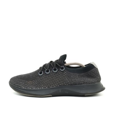 Allbirds Herren Tree Dasher Laufschuhe Schwarz Textil Low-Top Sneaker EU 43.5