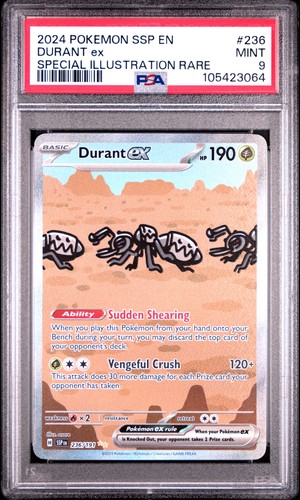 Durant ex graded PSA 9 for sale on eBay