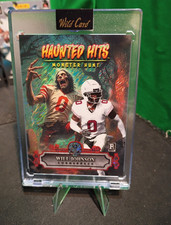 Wild Card 2025 Haunted Hits Will Johnson Michigan Rookie HHJZB-WJ. rookie card picture