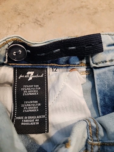 7 For All Mankind Peggi Denim Jeans - Picture 7 of 8