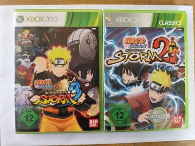 Naruto  Ultimate Ninja Storm 2 Und 3 / 2 Spiele  XBOX 360 Komplett 
