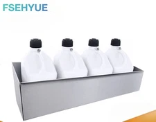 Aluminum Fuel Jug Holder Storage Rack For Trailer Garage Shop