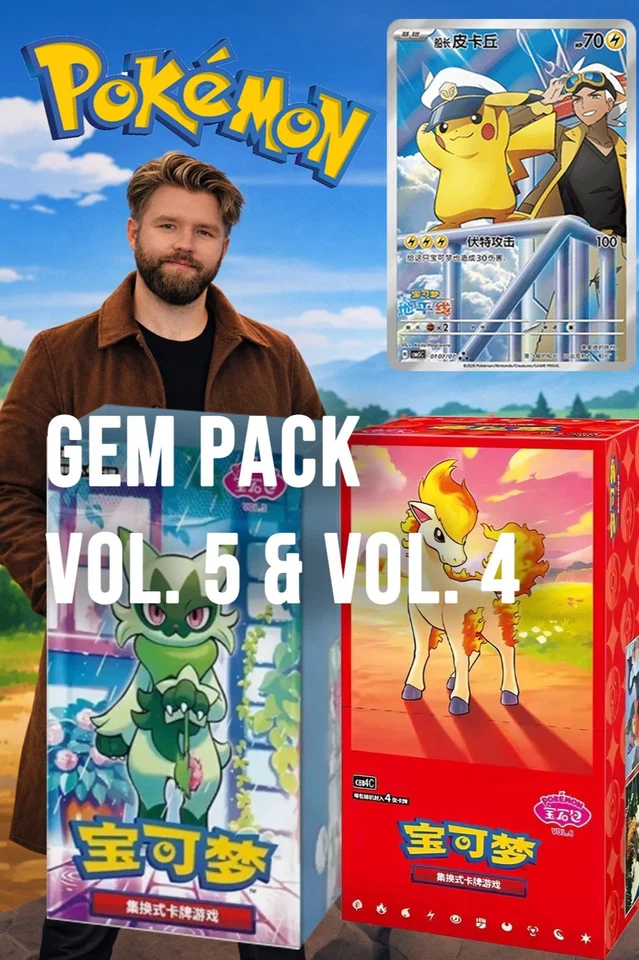 Pokémon Gem Pack Vol. 5 ⚡️ & Vol. 4