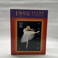 1998 USPS COMMEMORATIVE STAMP YEAR BOOK ONLY **NO STAMPS**