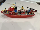 Vintage LEGO Set 4031 Fire Rescue Boat 100% Complete
