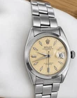 New ListingVintage Rolex Oyster Perpetual Date Ref. 1500 Watch Champagne Dial 34mm Fits 7”