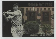 2000 Upper Deck Yankee Legends Monument Park Lou Gehrig #MP1 HOF r4p