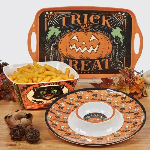 Certified International Scaredy Cat Platter - Thumbnail 5