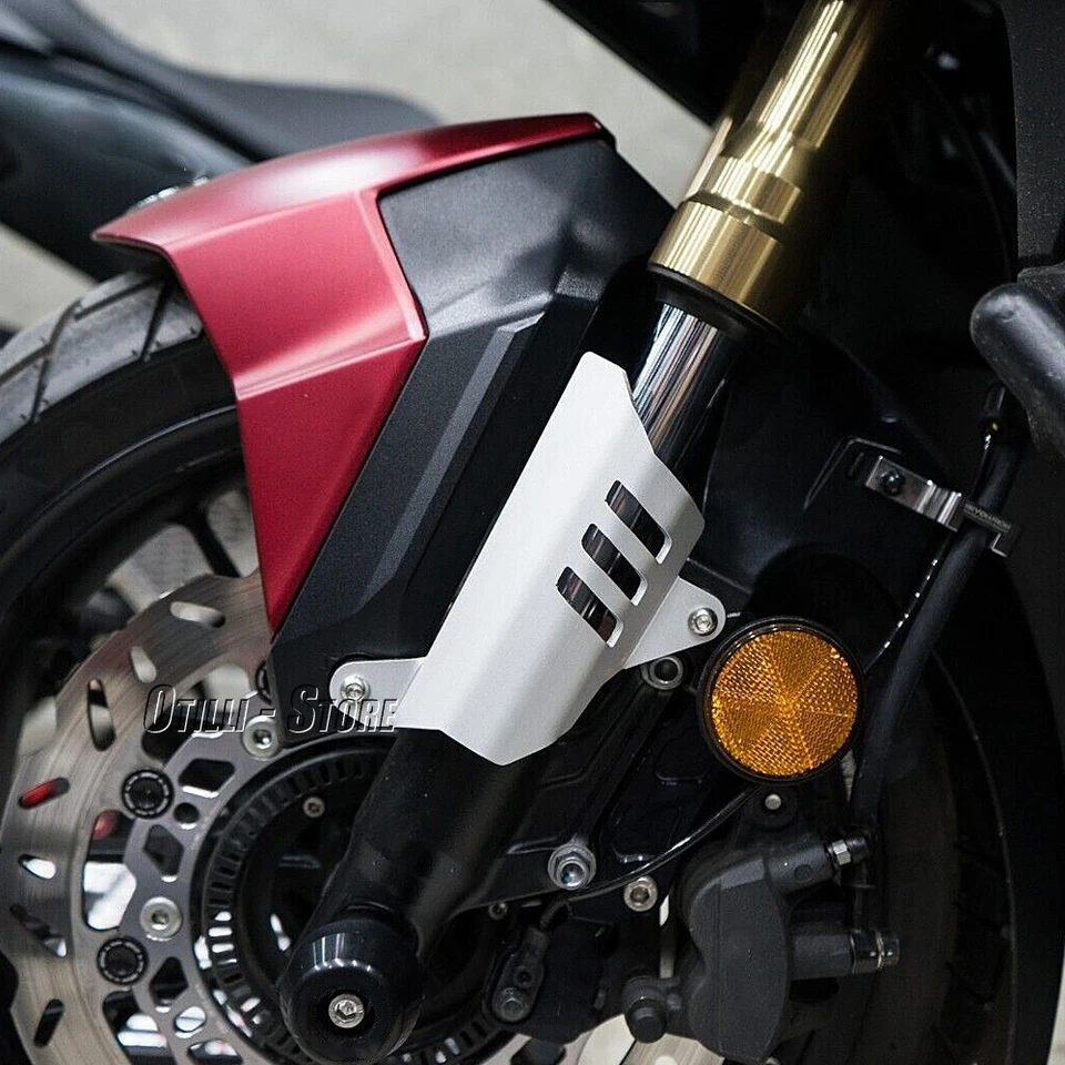 Black Front Fork Guards Protection For HONDA ADV350 2023 Motorcycle Accessories — 第 4/4 张图片