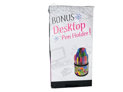 Zebra Pen Doodlerz Penna Stick Gel con Tazza da Espositore, Inchiostro Gel Liscio 1.0mm, Confezione da 50 - Foto 5 di 20