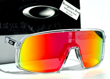 NEW Oakley SUTRO Shiny Clear POLARIZED Galaxy Magenta Mirror Sunglass 9406