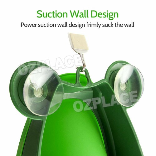 Frog Shaped Kid Baby Potty Toilet Training Urinal Boys Pee Trainer Bathroom AU - Picture 5 of 11