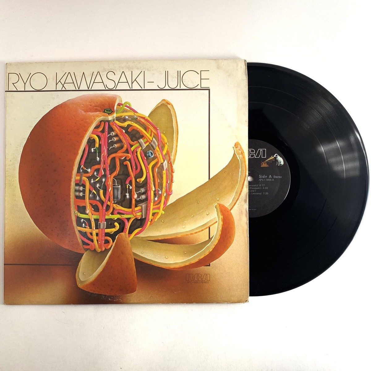 LP 川崎燎 Ryo Kawasaki – Juice Ryo Kawasaki - Juice - Vinyl LP / CD - Mr Bongo Worldwide