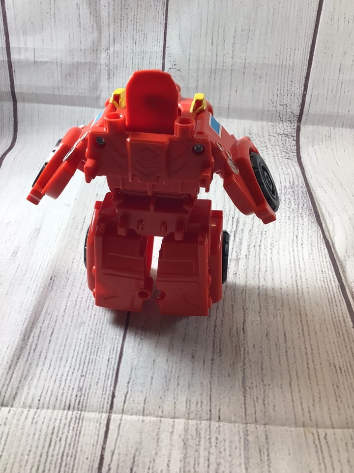 Transformers Rescue Bots Rescan Heatwave the Fire-Bot Truck Playskool Heroes Toy - Imagem 4 de 4