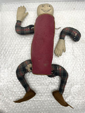 1922 PATENTED CADDIE GOLF BAG DOLL CLOTH STITCHED HANDMADE 15" REPAIR