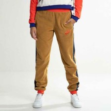 NIKE SPORTSWEAR THERMAL FLEECE POLAR PANTS JOGGERS 939386-255 - WOMEN L